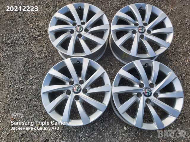 4 броя алуминиеви джанти за Alfa Romeo Giulietta 16, снимка 8 - Гуми и джанти - 37961034