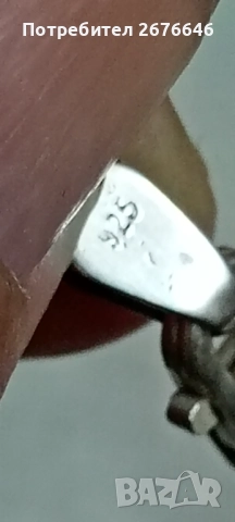 Сребърен ланец, снимка 2 - Колиета, медальони, синджири - 52146921