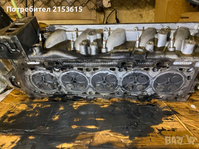 Цилиндрова глава ВОЛВО VOLVO S80 XC60 C40 C30 C70 C80 B70 XC70 V70  2.4 D5 дизел 185 08687846 , снимка 7 - Части - 43606001