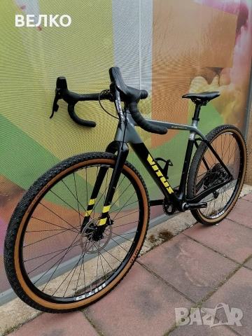 Гравел Vitus Subtance CRX - 28 " 1x11 , Sram Apex * Карбон , Като ново * XS * 50 см, снимка 3 - Велосипеди - 54102095