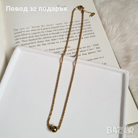 Дамско колие от неръждаема стомана , снимка 3 - Колиета, медальони, синджири - 52471800