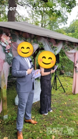 Ефирен шифонен воал за декорация (сватби, арки, събития) – 8м х 1.6м, снимка 3 - Декорация за дома - 53964669