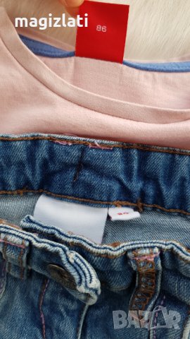 Дънки за бебе 1 година, снимка 7 - Панталони и долнища за бебе - 34095428