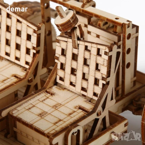 3D пъзел comfoyar Lunar Rover, дървен модел за сглобяване, снимка 6 - Пъзели - 51272048