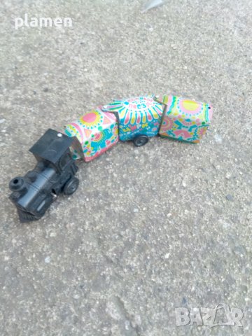 Старо метално влакче, снимка 1