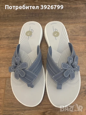 Дамски чехли Clarks, снимка 2 - Чехли - 50580700