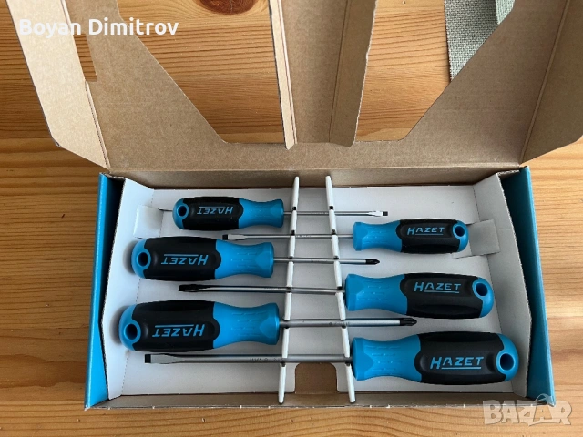 Комплект отвертки HAZET 811/6, снимка 2 - Отвертки - 53971349