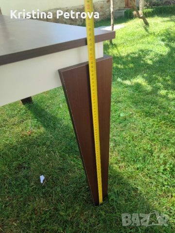 Разтегателна трапезна маса, снимка 5 - Маси - 53889142