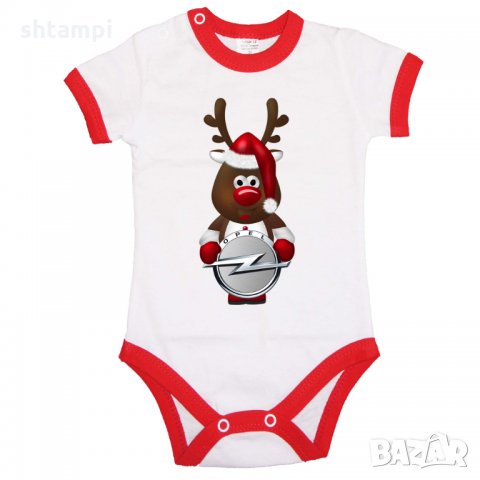 Бебешко боди OPEL Christmas Reindeer, снимка 5 - Бодита за бебе - 33765371