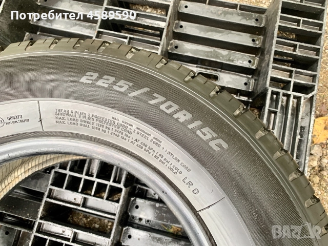 НОВА ЗИМНА ГУМА Goodyear 205/70/15C за бус Iveco Daily,Ducato,Boxer, снимка 7 - Гуми и джанти - 52015162