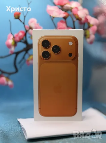 НОВ!!! Apple iPhone 17 Pro, 256GB,  Cosmic Orange, 5G