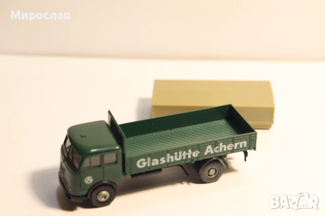 BREKINA H0 1/87 MERCEDES BENZ КОЛИЧКА КАМИОН МОДЕЛ, снимка 5 - Колекции - 52639571