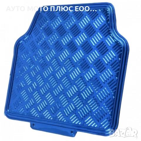 Универсални стелки с метален ефект - Сини, 4 броя., снимка 4 - Аксесоари и консумативи - 53906937