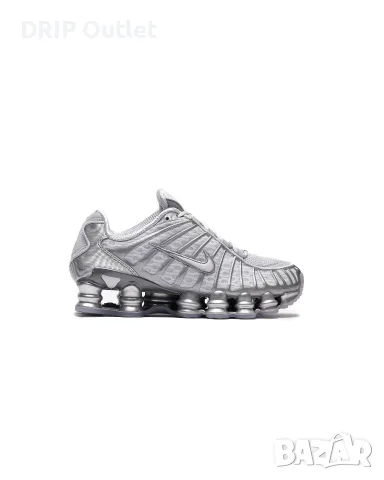 !НОВИ! Nike Shox TL | Silver | + КУТИЯ, снимка 2 - Маратонки - 55750616