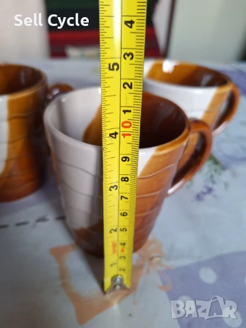 ✅КЕРАМИЧНИ ЧАШИ ЗА СОК/ЧАЙ/ВОДА❗, снимка 4 - Сервизи - 50958544