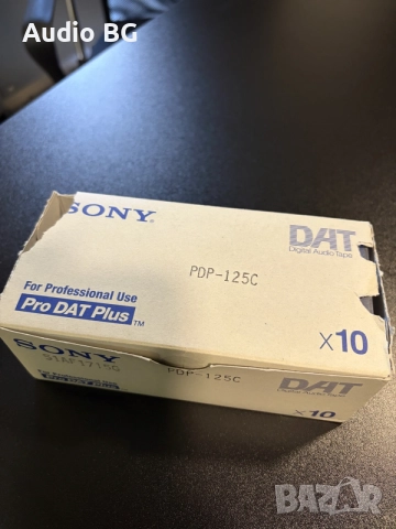 Sony Pro Dat Plus -125m Нови Дат Касети, снимка 2 - Декове - 56241050