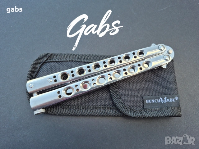 Сгъваем нож тип пеперуда Benchmade Balisong DBM-62,Weehawk, снимка 12 - Ножове - 54351418