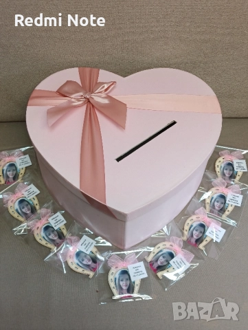 кутия, покани и подаръчета за гости , снимка 2 - Покани - 52021471