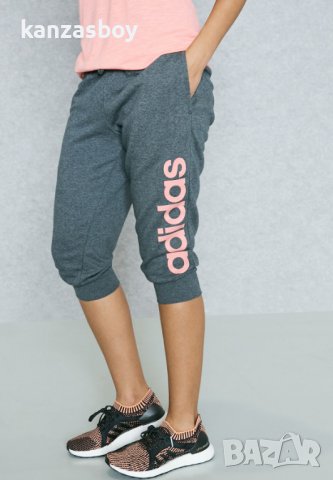 adidas Linear 3/4 Short Pants - страхотно дамско долнище КАТО НОВО, снимка 1 - Спортни екипи - 37745083