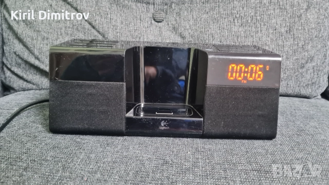 Logitech FM/AM цифрово радио/часовник/будилник, снимка 2 - Радиокасетофони, транзистори - 52732291