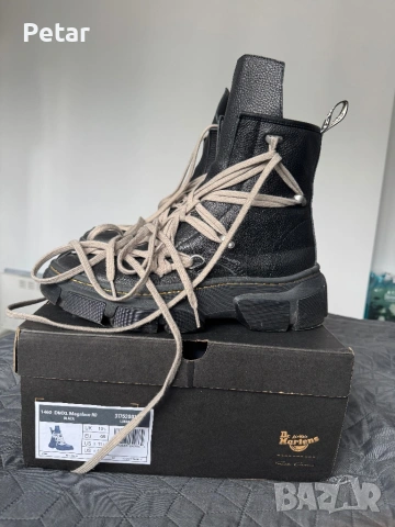 Doc Martens x Rick Owens Megalace, снимка 3 - Мъжки ботуши - 53898515