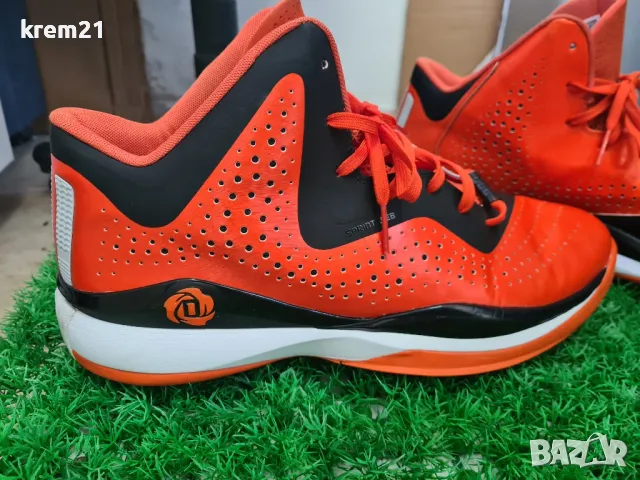 Adidas D Rose 773 III мъжки кецове размер 51 1/3, снимка 14 - Спортни обувки - 49621588