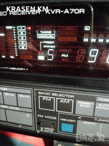 kenwood kvr A 70 R., снимка 6 - Ресийвъри, усилватели, смесителни пултове - 51473299