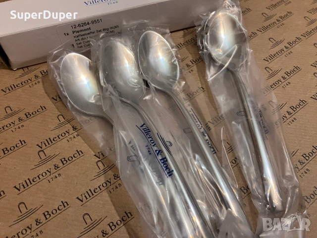 Villeroy & Boch десертни вилички § лъжички х 6 бр, снимка 13 - Прибори за хранене, готвене и сервиране - 52858024