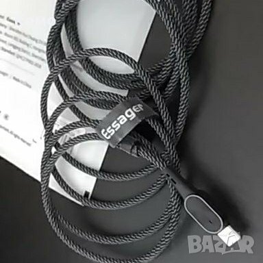 Кабел USB Type C към USB C 60W PD за бързо зареждане, снимка 13 - USB кабели - 31010268