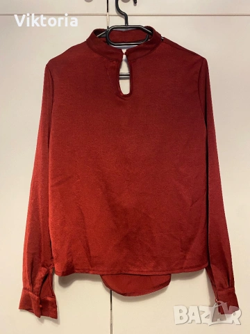 Елегантна блуза , снимка 2 - Блузи с дълъг ръкав и пуловери - 54323157