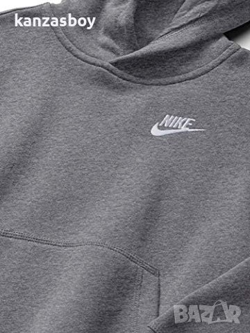 Nike W NSW HOODIE SS FLC - страхотна дамска туника , снимка 2 - Спортни екипи - 42881509