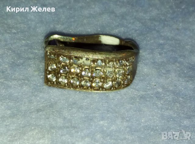 ПРЕКРАСНА СКЪПОЦЕННА СРЕБЪРНА ОБЕЦА СРЕБРО 925 АНГЛИЯ с БЛЕСТЯЩИ ЮВЕЛИРНО ФАСЕТИРАНИ ЦИРКОНИ 38823, снимка 9 - Обеци - 42466507