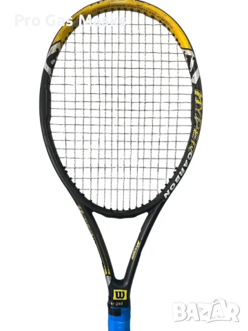 Професионална Тенис Ракета Professional Tennis Racquet Wilson Hammer Hyper Carbon Ultimate Power Lig, снимка 3 - Тенис - 50615440
