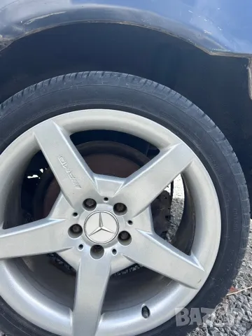 18" Original AMG Sportpakket 2x2 Алуминиеви джанти с хубави гуми, снимка 3 - Гуми и джанти - 50254335