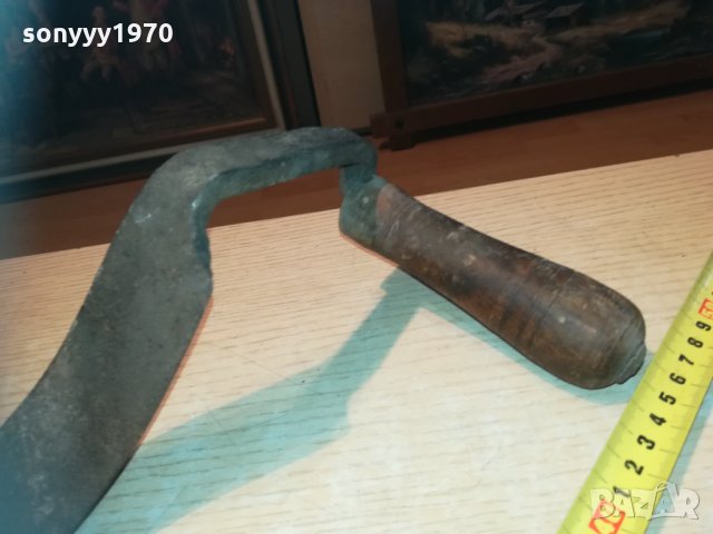 стар античен инструмент 50см 1902211001, снимка 6 - Колекции - 31872286