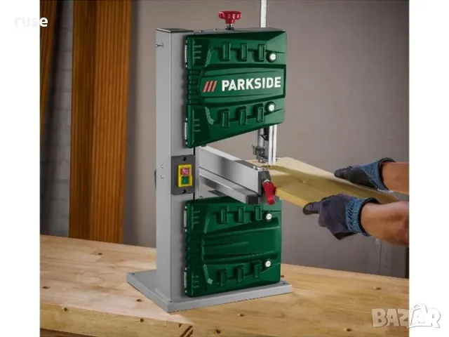 НОВИ! Настолен банциг Parkside 350W лентов трион за дърво  , снимка 4 - Други инструменти - 50169004