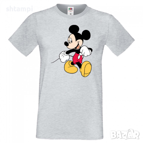 Мъжка тениска Mickey Mouse 6 Подарък,Изненада,Рожден ден, снимка 5 - Тениски - 36576456