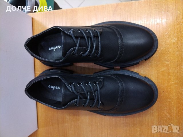 Дамски обувки м. 1090 черни , снимка 5 - Дамски ежедневни обувки - 42144586