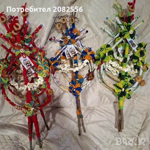Сурвакници украсени, снимка 10 - Декорация за дома - 56168143