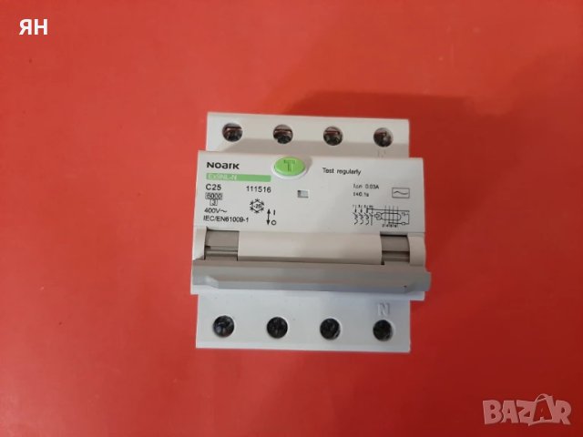 Трифазна Комбинирана Дефекто Токова Защита NOARC ,25A,30mA