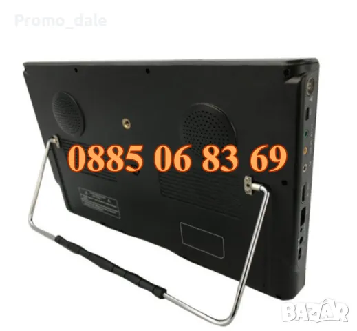 Преносим телевизор 12 инча, портативен цифров телевизор 12 инча 12v / 220v, снимка 4 - Телевизори - 49696690