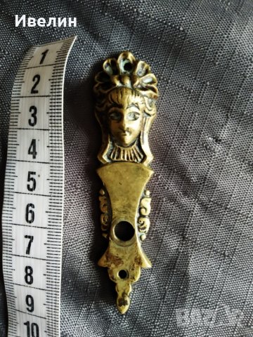 барокова апликация от бронз, снимка 2 - Антикварни и старинни предмети - 29821433