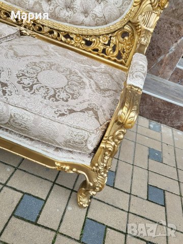 Италианска барокова холна гарнитура Silik 055, снимка 10 - Дивани и мека мебел - 40876617