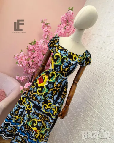 Рокля LFS Royal Black 9084 , снимка 2 - Рокли - 50435303