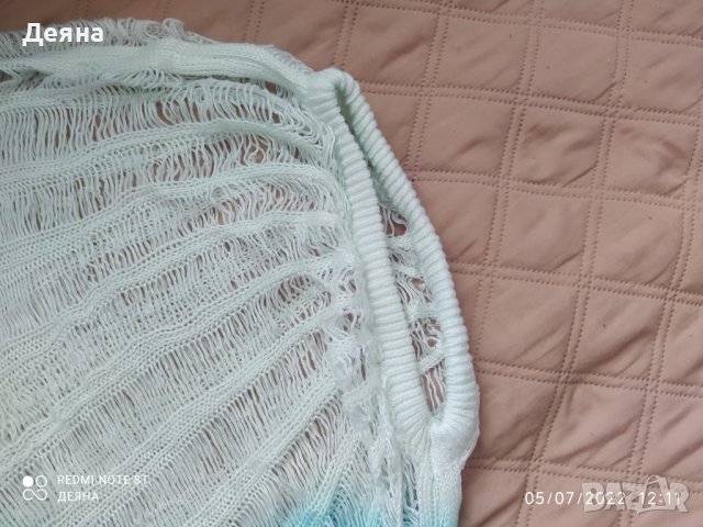 Блуза с паднали ръкави , снимка 2 - Тениски - 37298337