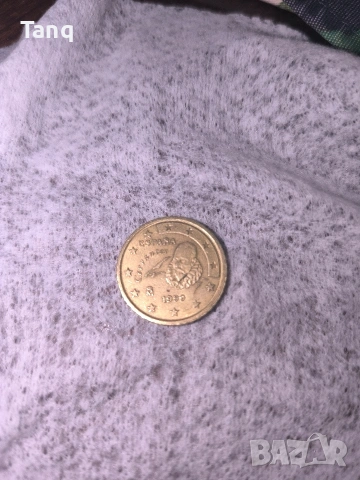 Колекционерска монета испанска от 1999г., снимка 2 - Нумизматика и бонистика - 53101351