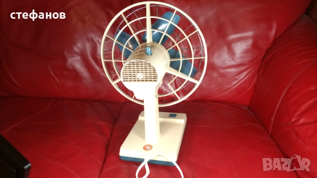 Германски настолен осцилаторен вентилатор PROGRESS, снимка 5 - Вентилатори - 52647033