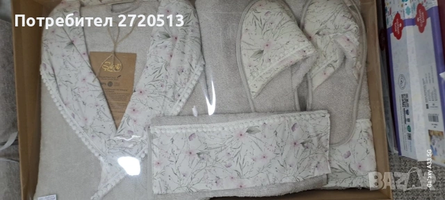 Луксозен комплект за баня , снимка 2 - Хавлиени кърпи - 53190580