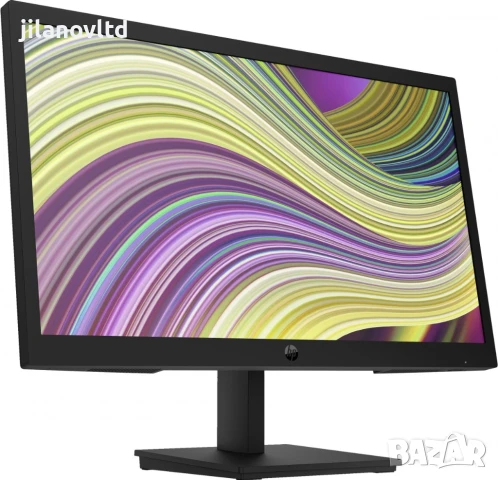 Монитор HP P22v G5 1920x1080 с 12 месеца гаранция, снимка 3 - Монитори - 50897012