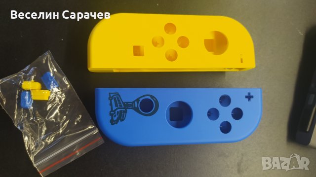 Nintendo switch joy-con Fortnite цветни черупки , снимка 1